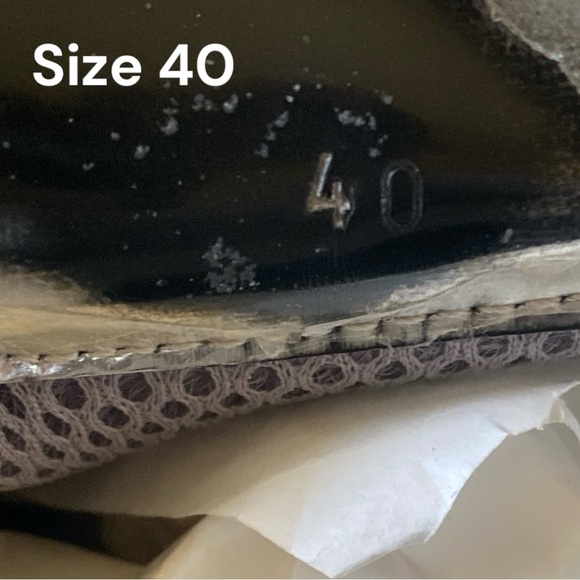 VOILE BLANCHE JULIA POWER Suede & Washed Fabric Sneakers PeachPink & Grey 40/10 - Picture 8 of 13